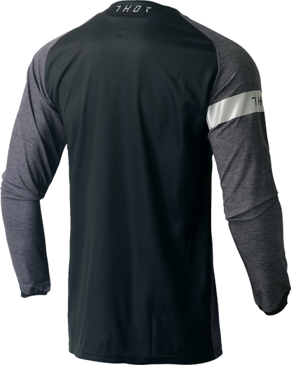 THOR Range Jersey - Black/Heather Gray - XL 2910-7479