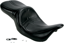 LE PERA Maverick Seat - without Backrest - Stitched - Black - FL '08-'23 LK-957