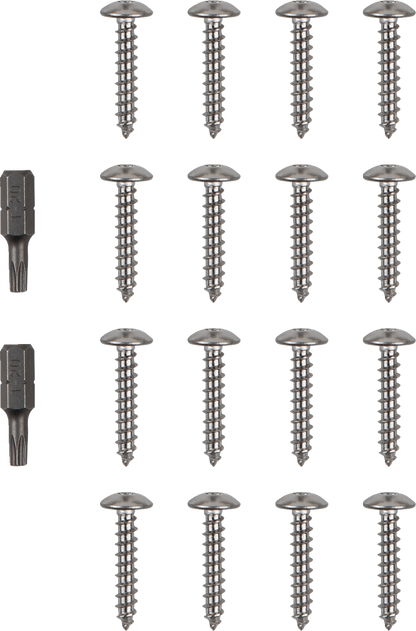 CALIBER Bunk Wrap Endcap - 2"x6" - Gray - 4 Pack 23053