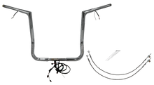 FAT BAGGERS INC. EZ Install Wired 1-1/4" Flat Top Handlebar Kit - 16" - Chrome 702216