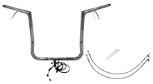 FAT BAGGERS INC. EZ Install Wired 1-1/4" Flat Top Handlebar Kit - 16" - Chrome 701216