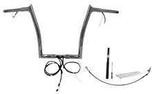 FAT BAGGERS INC. EZ Install Wired 1-1/4" Pointed Top Handlebar Kit - 14" - Chrome 912914