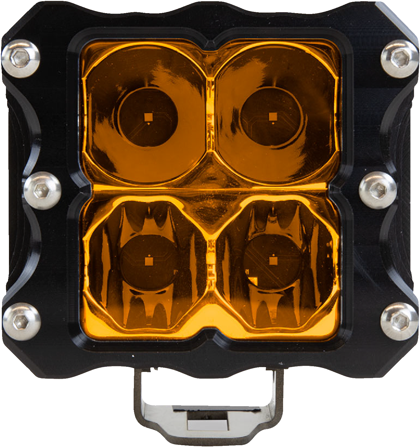 HERETIC Flood Light/Spotlight - Amber 52215