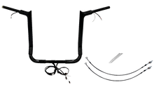 FAT BAGGERS INC. EZ Install Wired 1-1/2" Pointed Top Handlebar Kit - 16" - Black 802216-B
