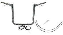 FAT BAGGERS INC. EZ Install Wired 1-1/2" Pointed Top Handlebar Kit - 16" - Chrome 802216