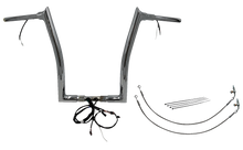 FAT BAGGERS INC. EZ Install Wired 1-1/2" Pointed Top Handlebar Kit - 16" - Chrome 801316
