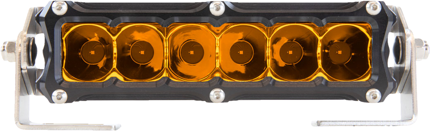 HERETIC Light Bar - 6" - Spot - Amber 50605
