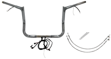 FAT BAGGERS INC. EZ Install Wired 1-1/4" Pointed Top Handlebar Kit - 12" - Chrome 902212