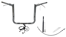 FAT BAGGERS INC. EZ Install Wired 1-1/2" Pointed Top Handlebar Kit - 14" - Chrome 812014