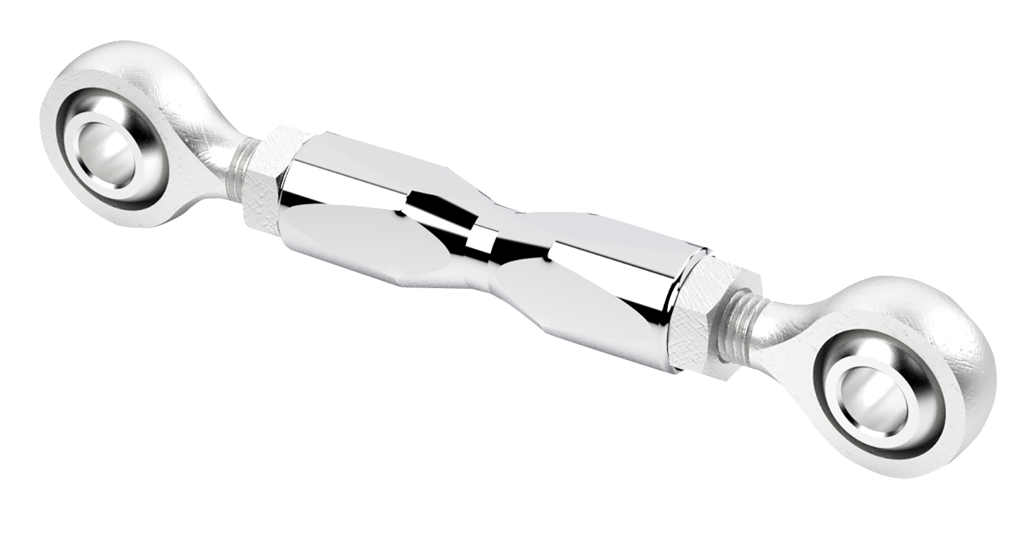 LA CHOPPERS County Line Shift Linkage - Chrome - FXD/FL '99-'17 LA-P103-00C
