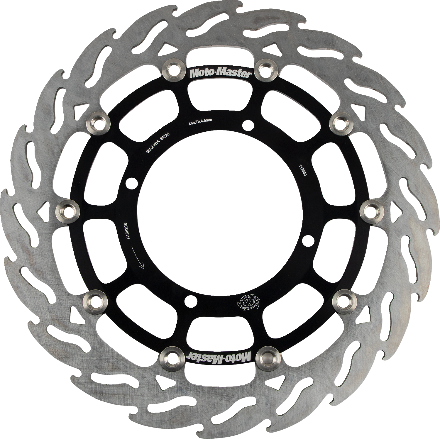 MOTO-MASTER Brake Rotor - Front - Flame 113039-PU