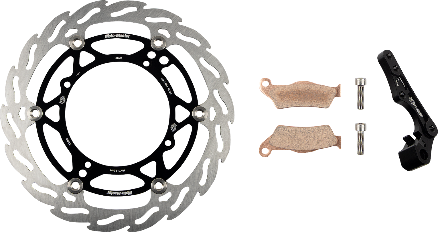 MOTO-MASTER Brake Rotor Kit - Flame Series - 270mm 310029-PU