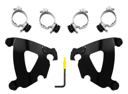 MEMPHIS SHADES Road Warrior Mounting Kit - Black - Chief MEB2076