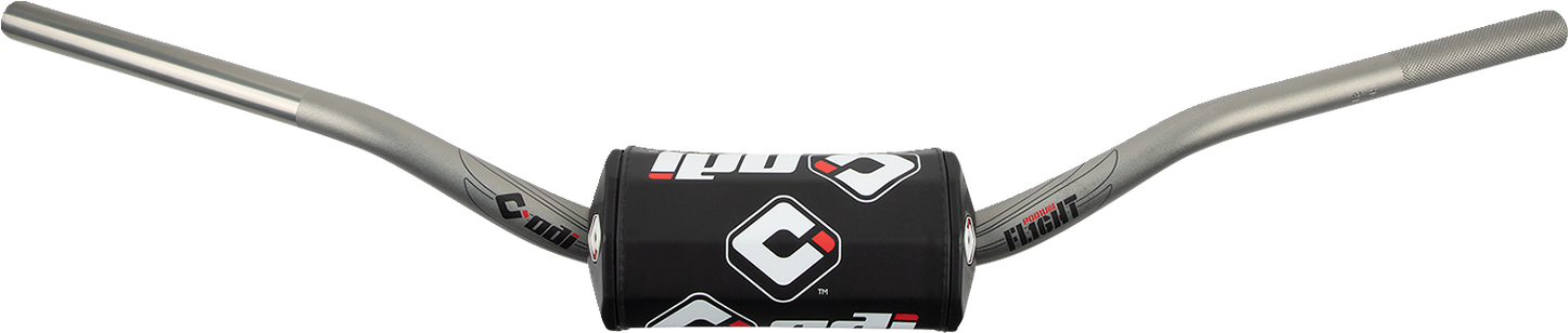 ODI Podium Flight MX Handlebar - OE Honda/Kawasaki - Graphite H601CFH