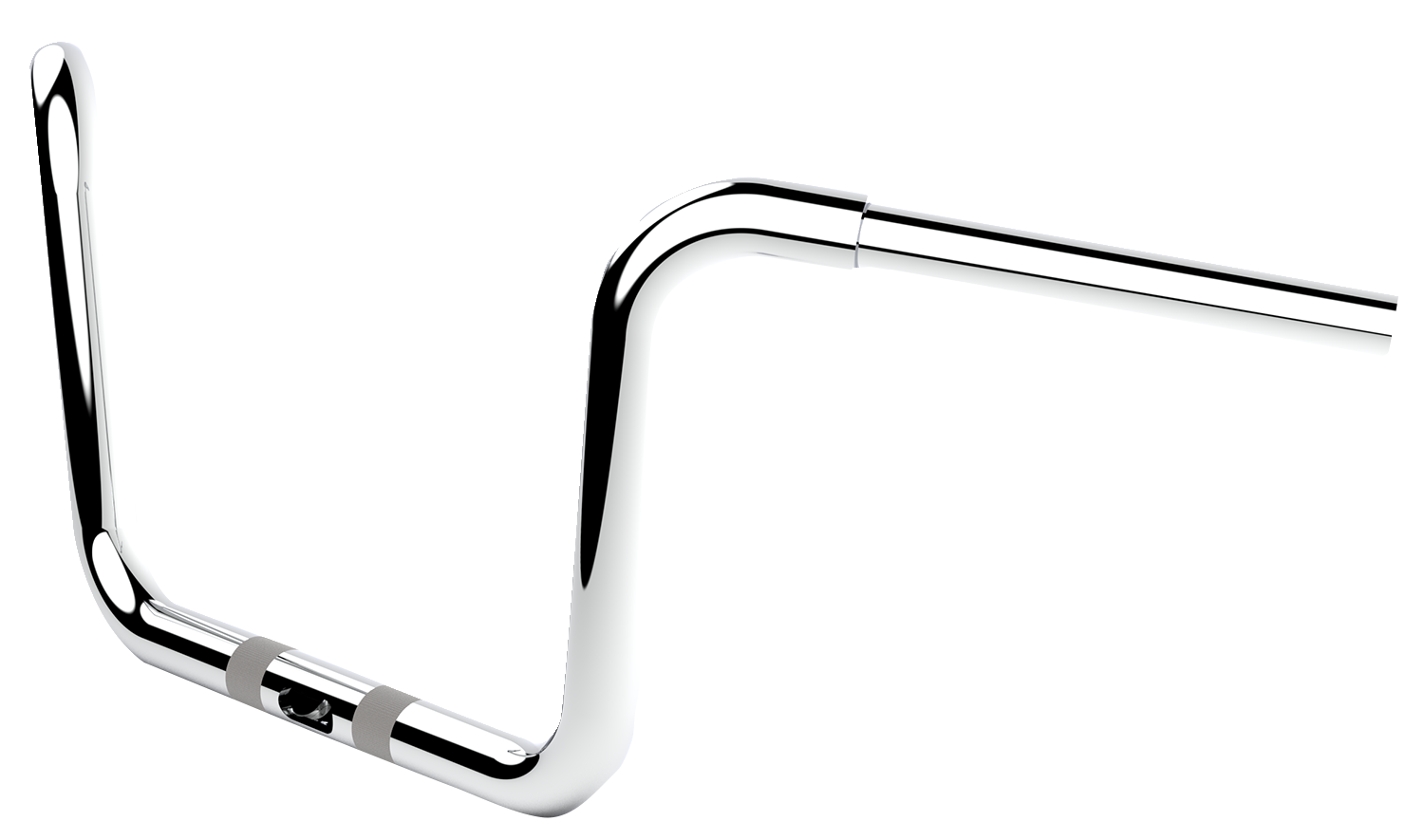 LA CHOPPERS Handlebar - Twin Round - 10" - Chrome LA-7324-10C