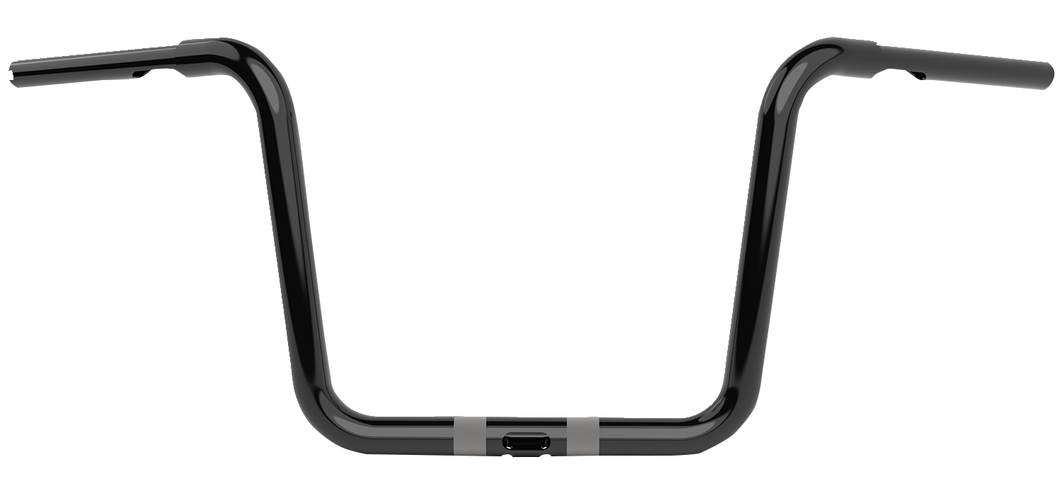 LA CHOPPERS Handlebar - Twin Round - 12" - Black LA-7324-12B