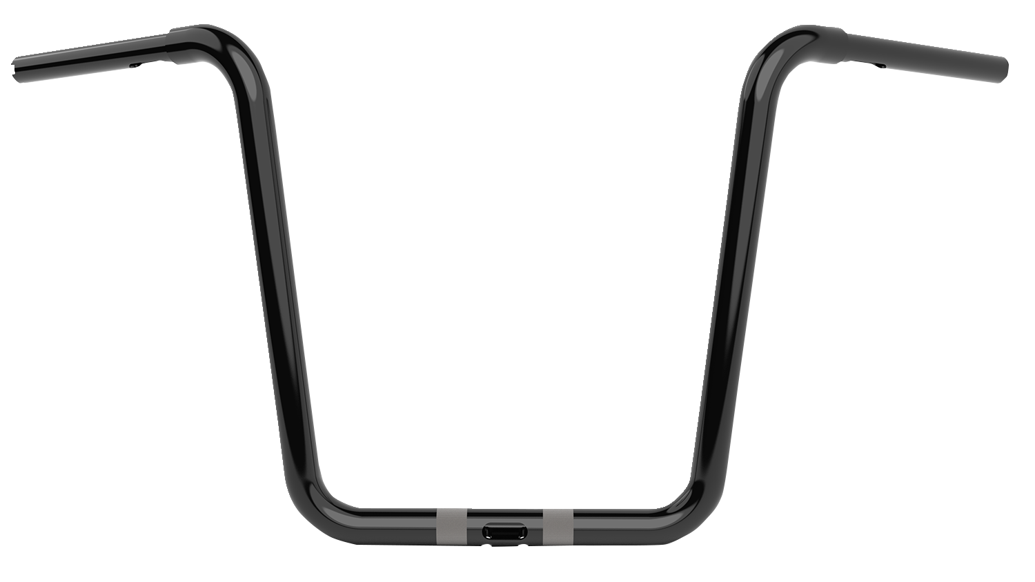 LA CHOPPERS Handlebar - Twin Round - 16" - Black LA-7324-16B