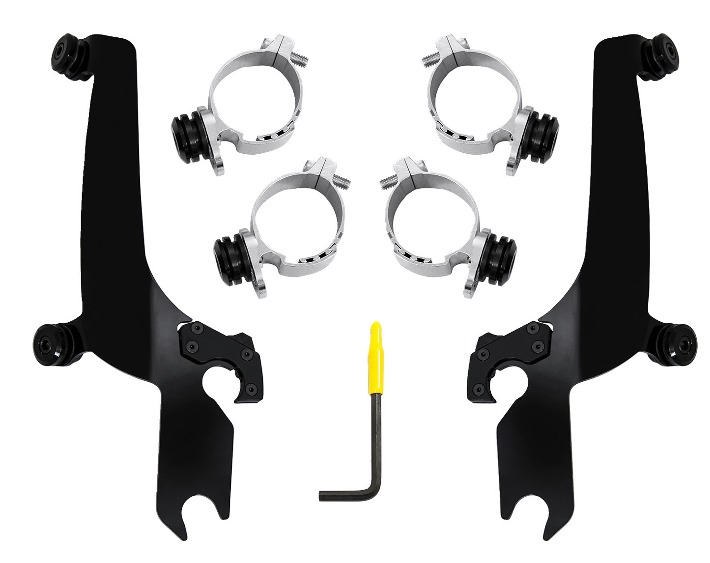 MEMPHIS SHADES Sportshield Mounting Kit - Black - Chief MEB2073
