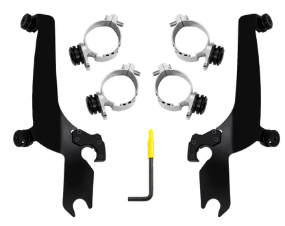MEMPHIS SHADES Sportshield Mounting Kit - Black - Chief MEB2073