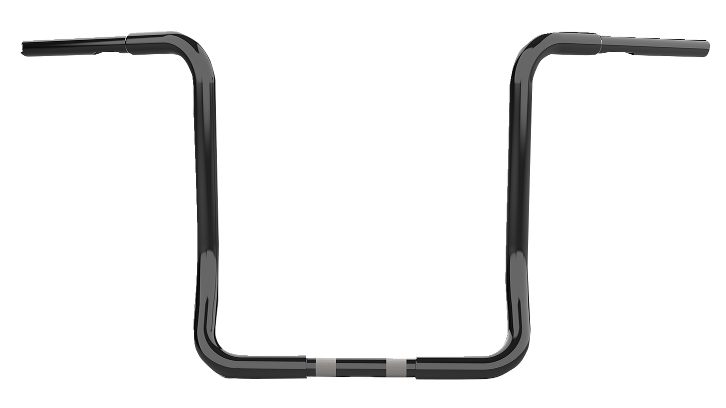 LA CHOPPERS Handlebar - Twin Round - 16" - Black LA-7325-16B