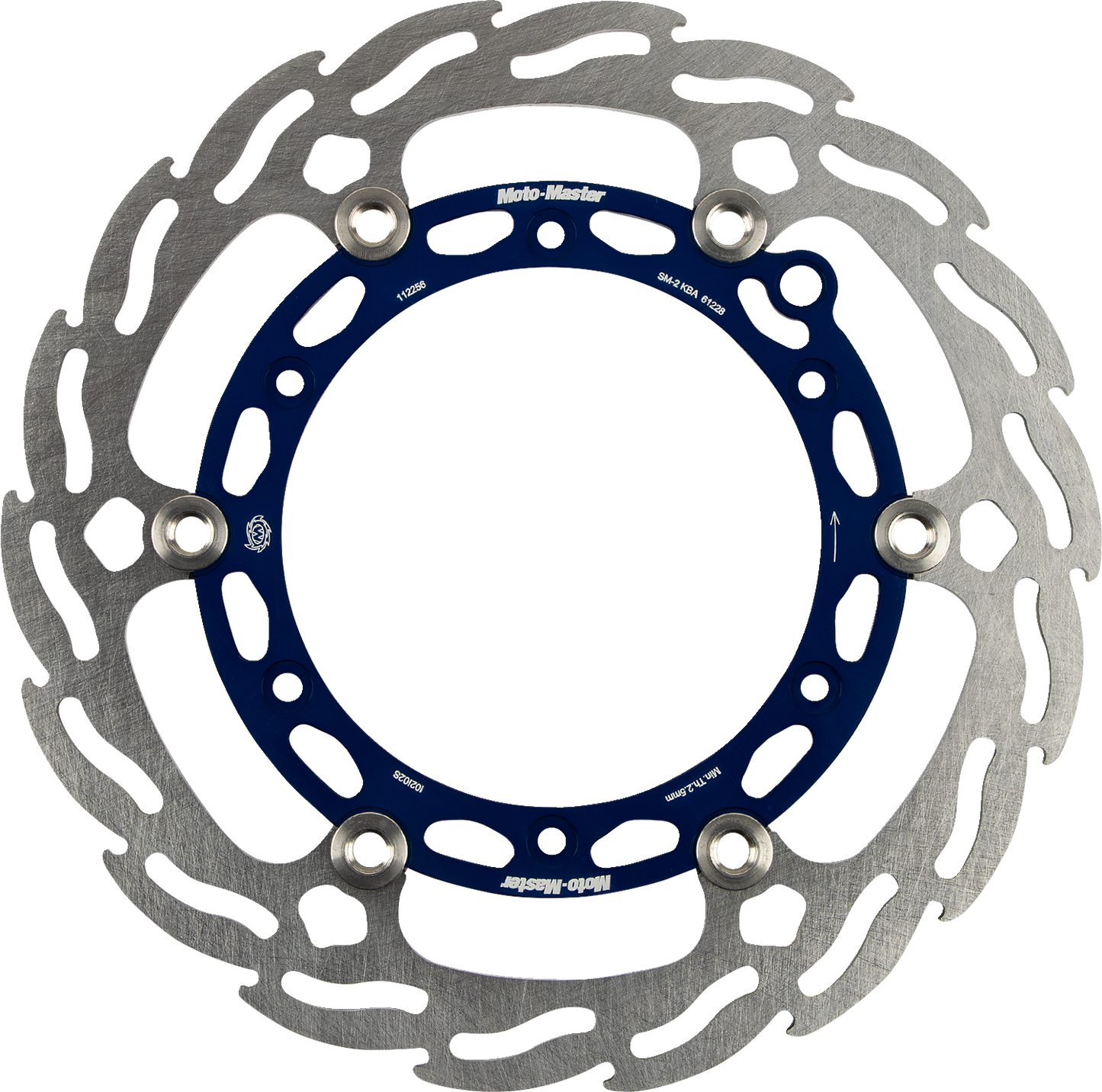MOTO-MASTER Brake Rotor - Front - Flame 112256-PU