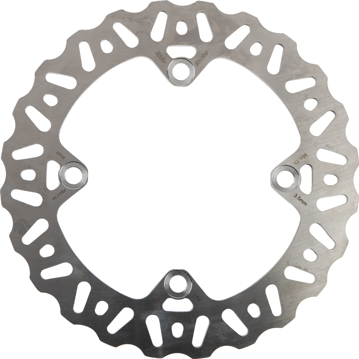 MOTO-MASTER Brake Rotor - Rear - Nitro 110878-PU