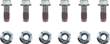 MOTO-MASTER Bolts - Brake Rotor - Torx w/Nuts - M6 x 16 - 6-Pack 012015-PU