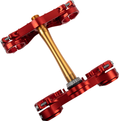 XTRIG Triple Clamp - 22 mm - Red 501330101201