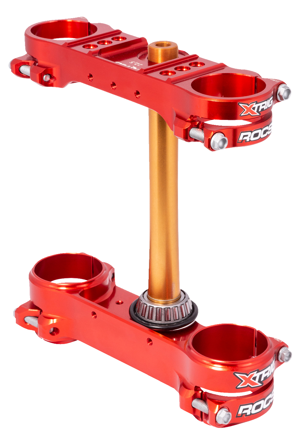 XTRIG Triple Clamp - 22.5 mm - Red 501350901101