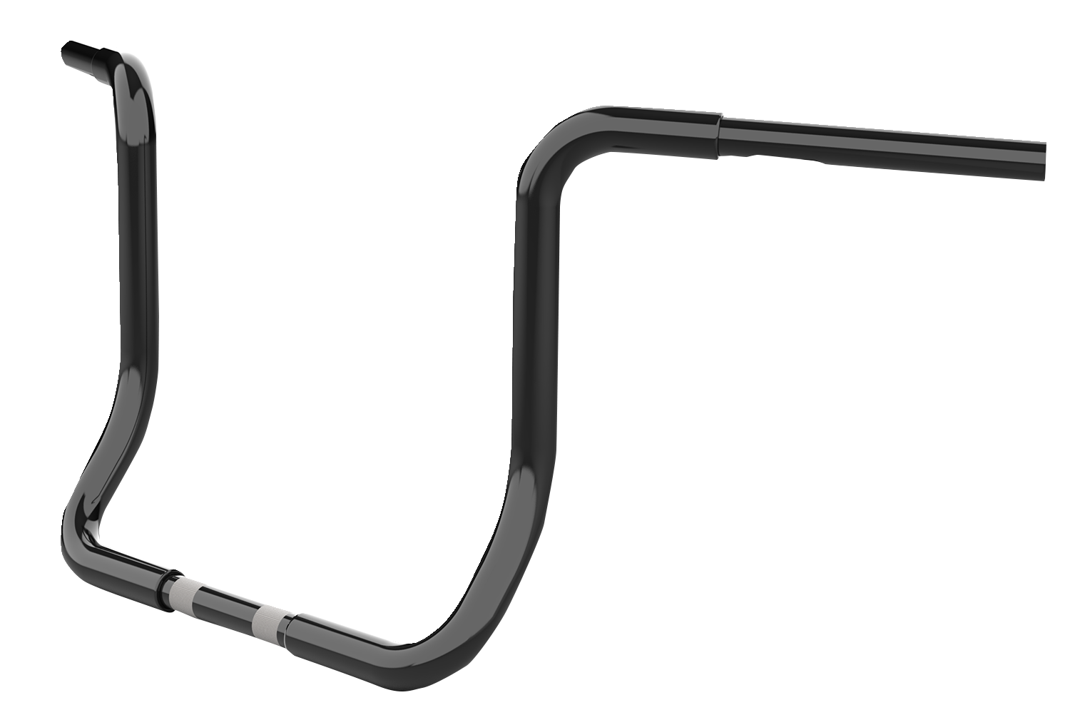 LA CHOPPERS Handlebar - Twin Round - 14" - Black LA-7325-14B