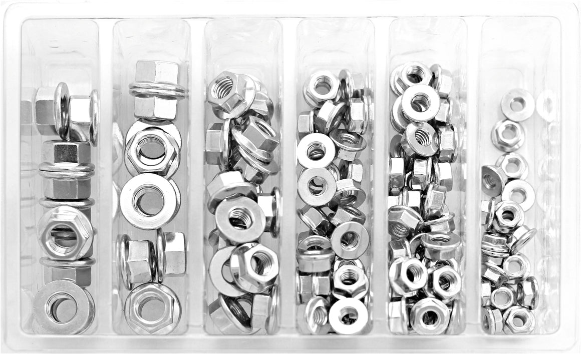 Hex Nut Assortment 90 Piece Kit