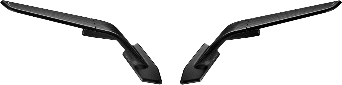 Stealth Sport Mirror Black Pair Bmw