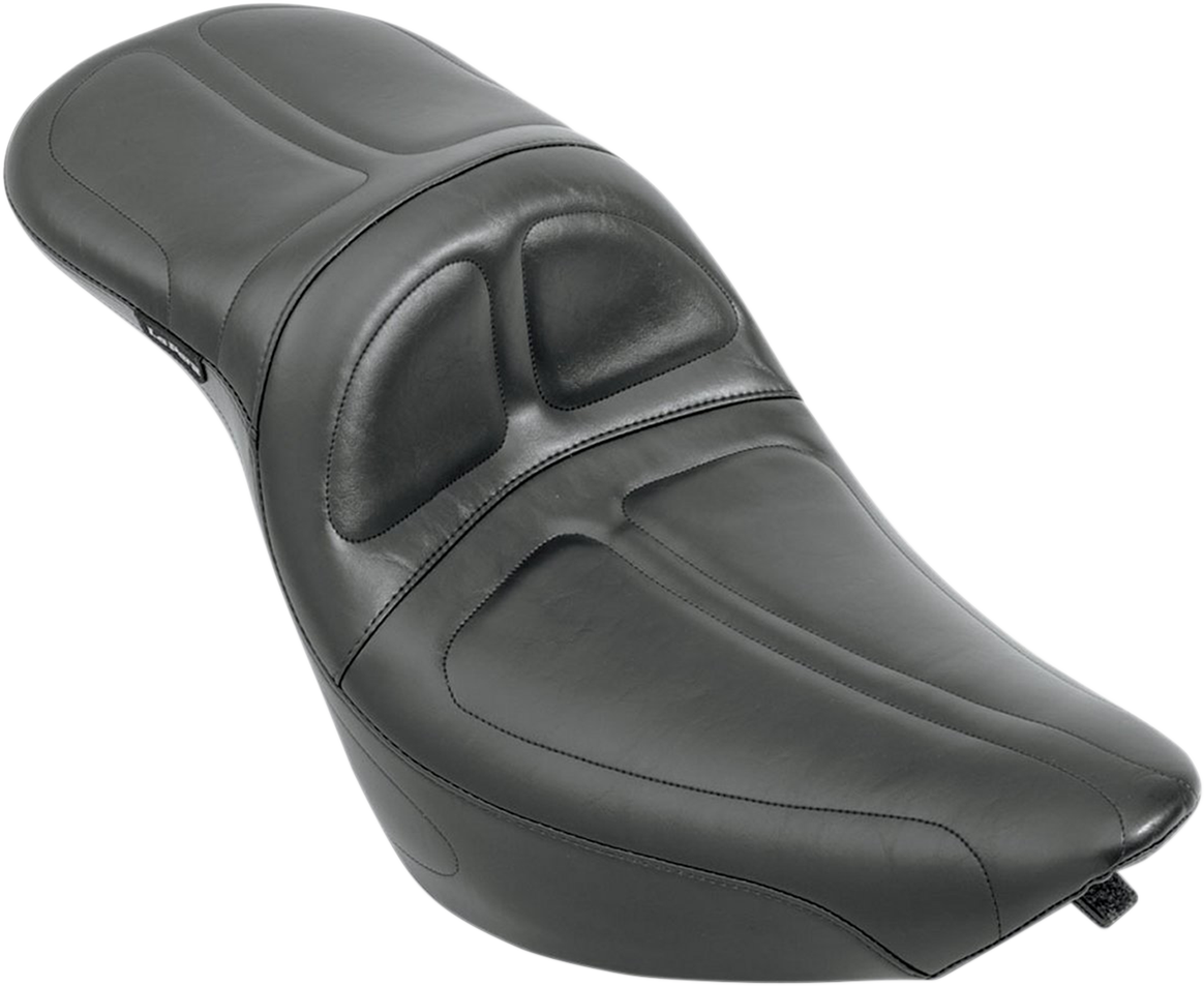 LE PERA Maverick Daddy Long Legs Seat - Black - Stitched - FLT '02-'07 LH-957DL