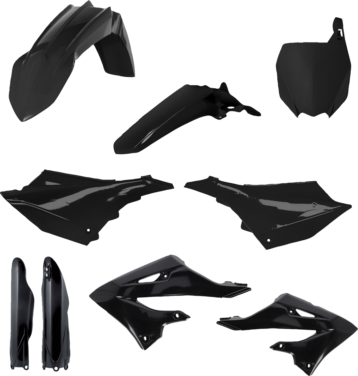 ACERBIS Full Body Kit - Black - Yamaha - YZ '22-'25 2936150001