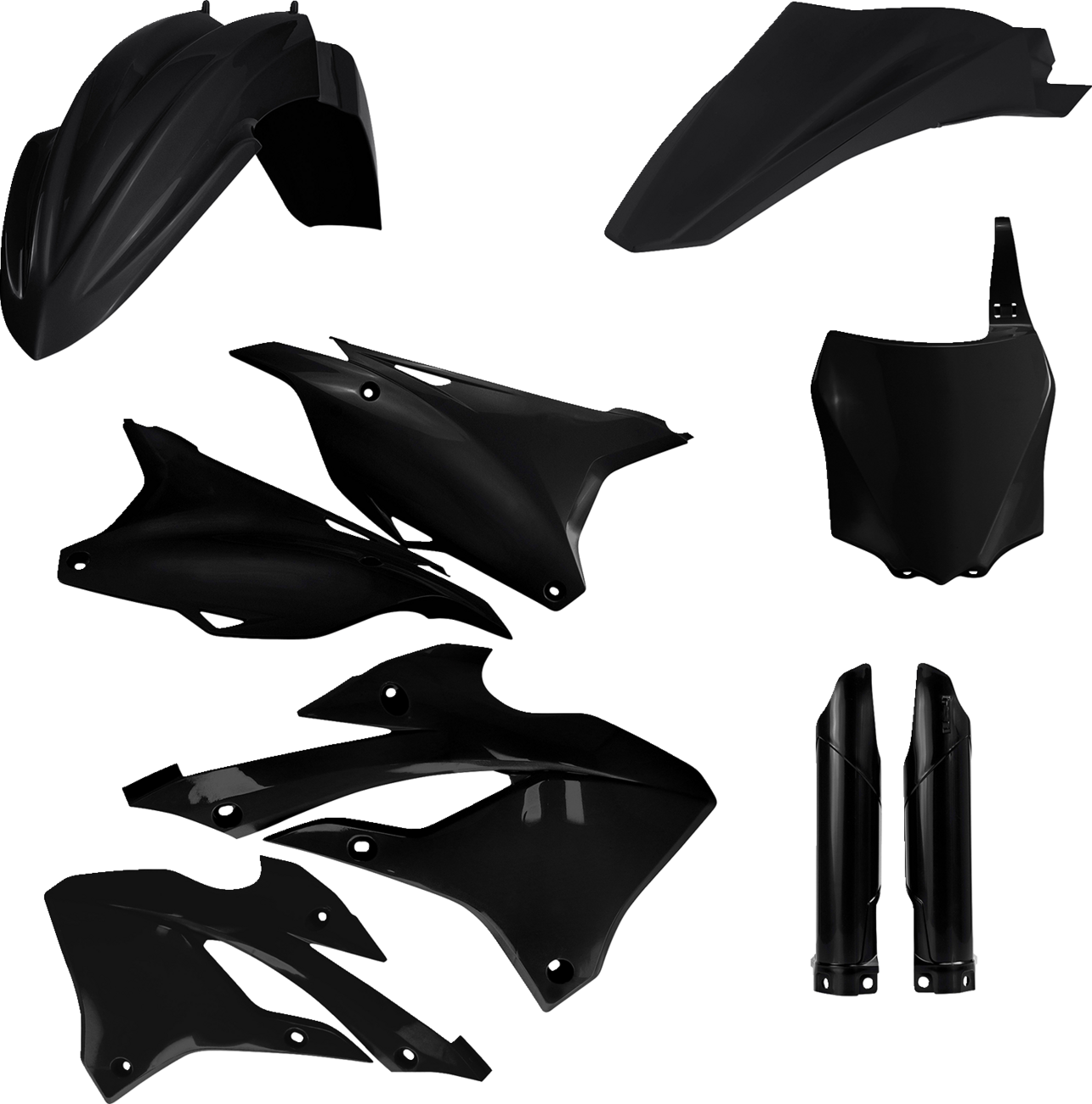 ACERBIS Full Body Kit - Black - Kawasaki - KX '22-'25 2936130001