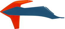 ACERBIS Radiator Shrouds - Orange/Factory Blue 2726517302