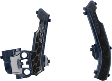 ACERBIS X-Grip Frame Guards - Blue/Black - Gas Gas | Husqvarna | KTM 2979611034