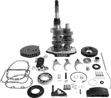 BAKER DRIVETRAIN Direct Drive Gear Set - 6-Speed - Black - '90-'97 Softail/Dyna DD6-411L-03