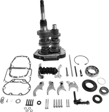 BAKER DRIVETRAIN Gear Set - Overdrive/6-Speed - Black - '00-'06 Harley-Davidson OD6-401P-03