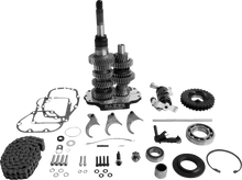 BAKER DRIVETRAIN Direct Drive Gear Set - 6-Speed - Black - '90-'97 Harley-Davidson DD6-411-03