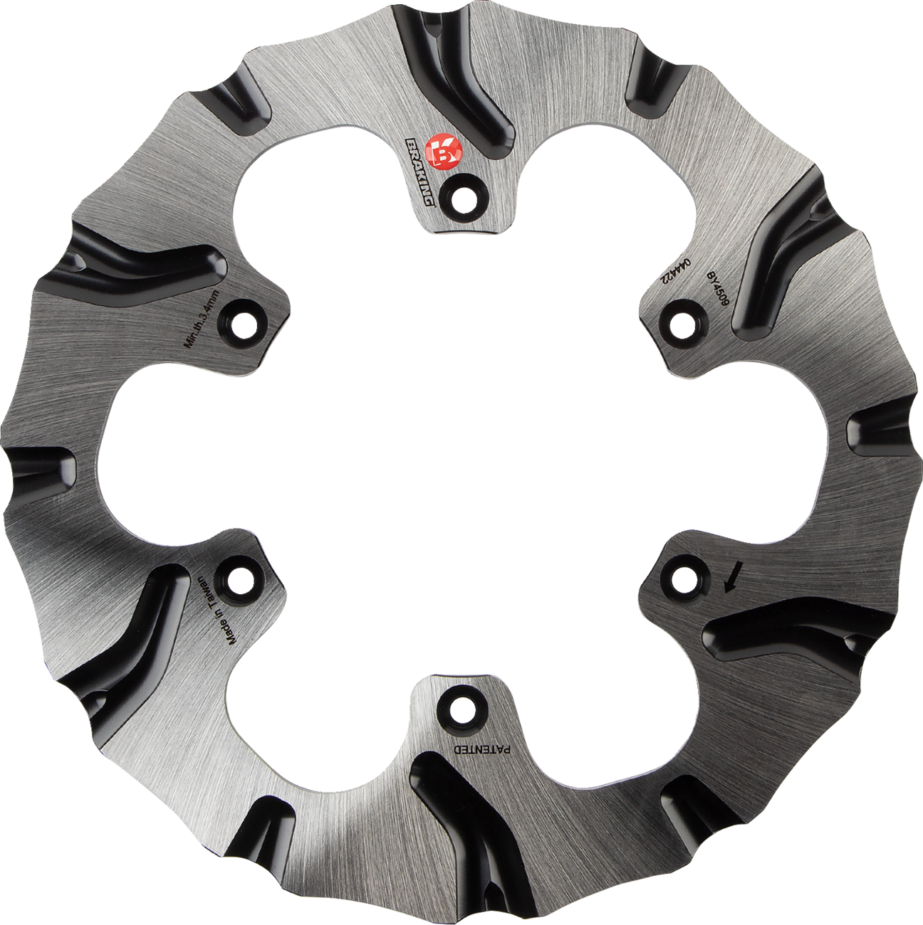 BRAKING Batfly Rotor - Rear - Yamaha BY4509