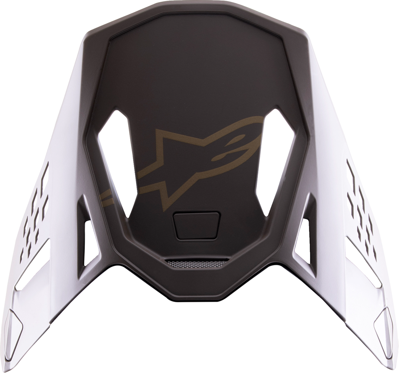 ALPINESTARS Supertech M10 Visor - Squad - Dark Brown/Gold 8982723-839