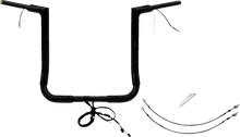 FAT BAGGERS INC. EZ Install Wired 1-1/2" Flat Top Handlebar Kit - 16" - Black 602216-B