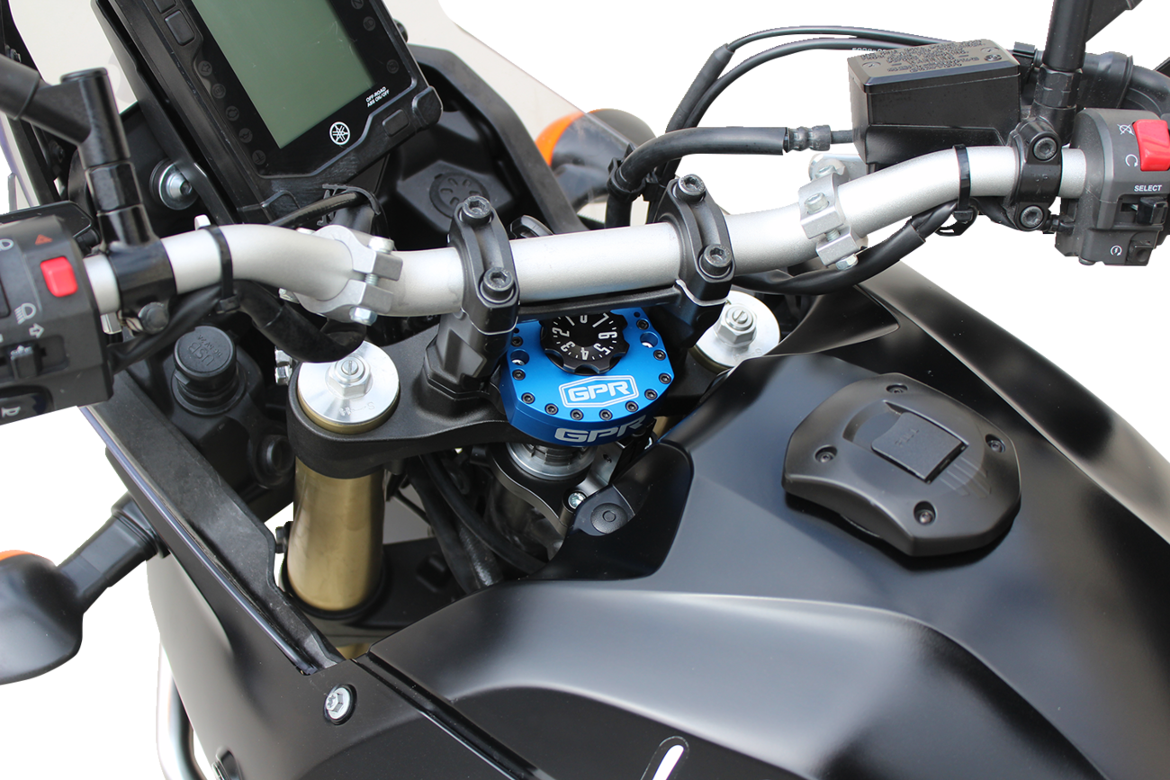 GPR Steering Damper - Blue - V5 - Yamaha Tenere 700 5-5011-4143BL