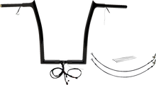 FAT BAGGERS INC. EZ Install Wired 1-1/4" Pointed Top Handlebar Kit - 16" - Black 902916-B