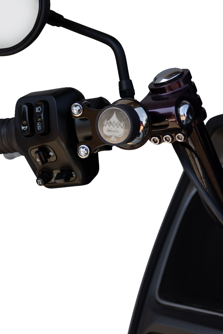 KLOCK WERKS iOmount™ for Indian - Ambidextrous Mount - Black - Challenger/Pursuit KWD-04-0609-B