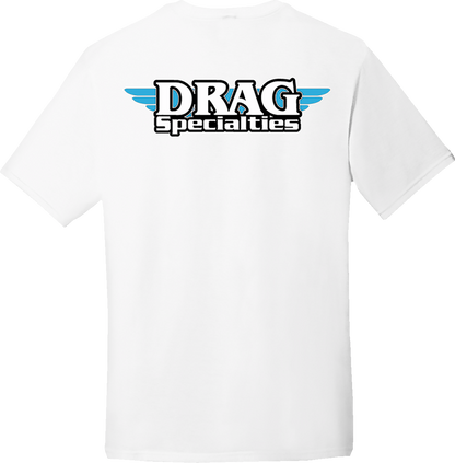 DRAG SPECIALTIES Drag Specialties T-Shirt - White - XL 3030-23620