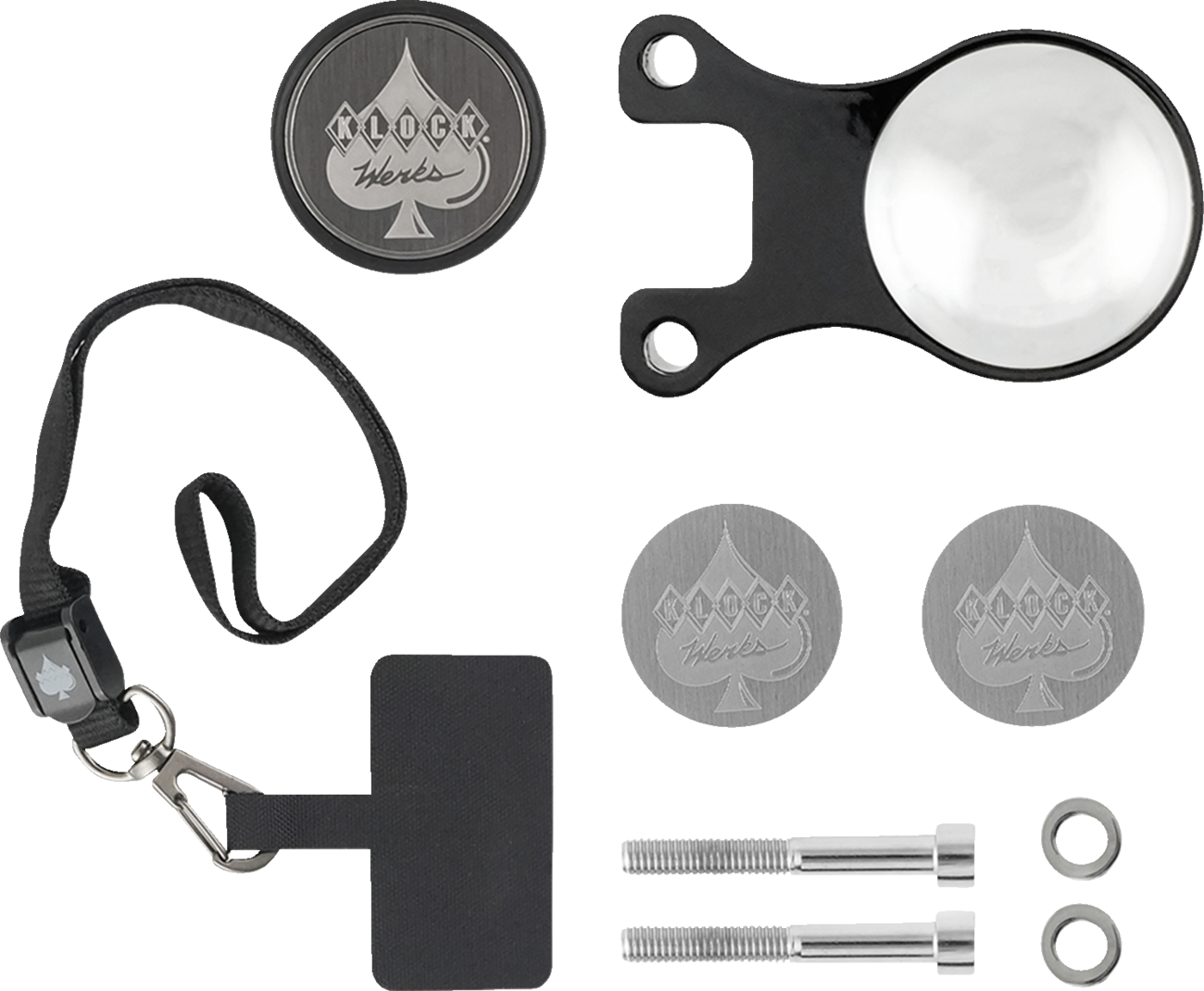KLOCK WERKS iOmount™ for Indian - Ambidextrous Mount - Black - Challenger/Pursuit KWD-04-0609-B