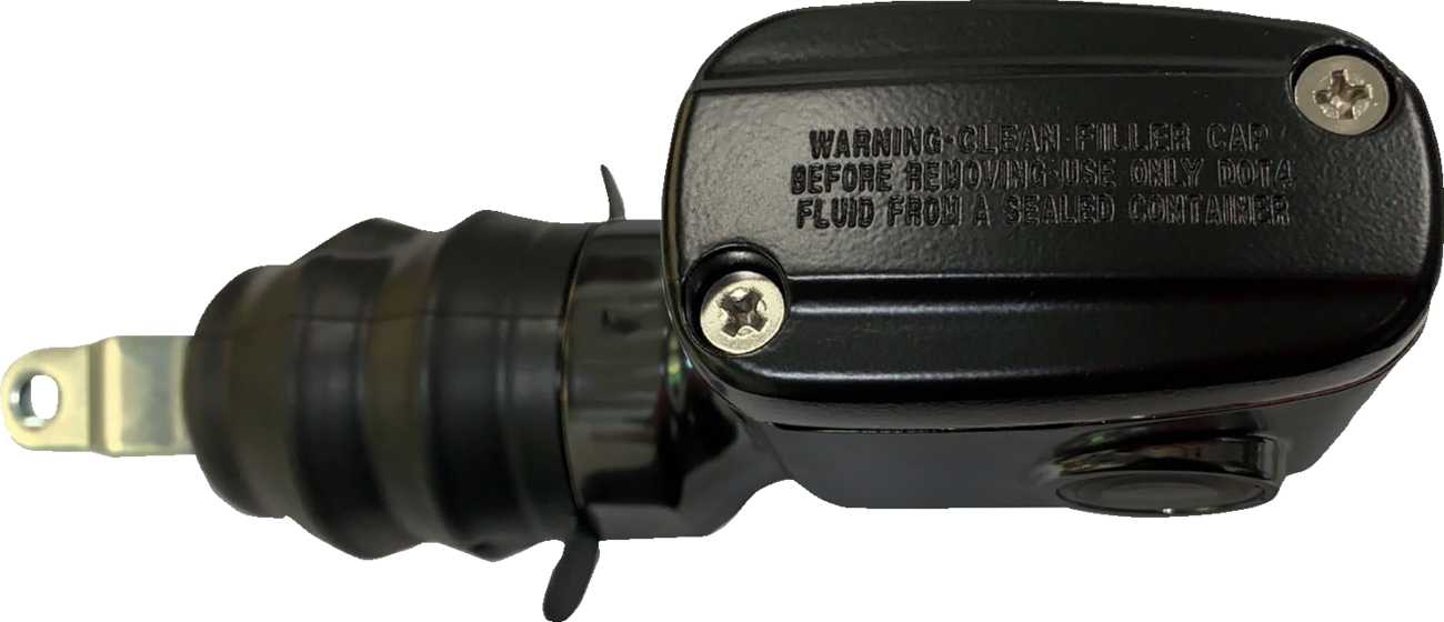DRAG SPECIALTIES Master Cylinder - Rear - Black B17-655MB