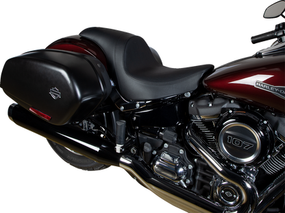 DRAG SPECIALTIES SEATS Predator Seat - Smooth - Vinyl - FLSB/FXLR '18-'23 0802-1516
